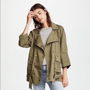 Current/Elliott Green Military Infantry Jacket